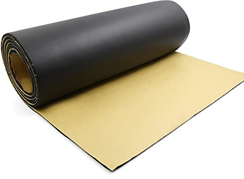 QUARKZMAN 2㎡ 5mm Tapis Isolation Phonique Voiture Isolant Thermique Capot Moteur 5mm Mousse Isolante 200cmx100cmx5mm