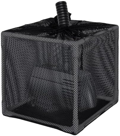 Vilgftyiet Kit sac de filtre et support pour pompe de bassin - 25,4 cm - Anti-encrassement - Pour bassin extérieur