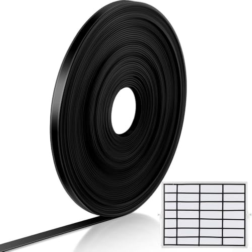 Rouleau de ruban magnétique pour tableau blanc - 6 mm × 16 m - Film PVC fin avec aimant intégré, réutilisable et amovible pour lignes de grille, horaires, calendriers et affichages éducatifs