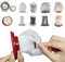 40 filtros desechables para aspiradora, adecuados para filtro de aspiradora de mano, filtro universal de aspiradora, 7 x 10 x 10 cm (40)