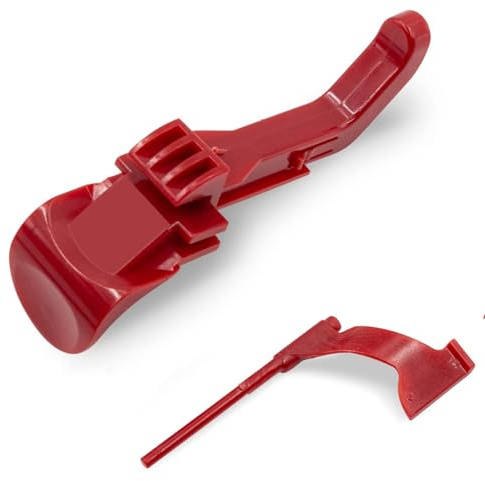 Showingo Vacuum Cleaner Canister Button Release Red Clip and Latch Replacement for Dyson Cyclone DC41, DC41 Animal, Dc41 Animal UK, DC43, DC55DC65 Vacuum Cyclone Release Catch Clip