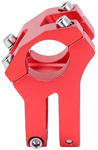 Mountain Bike Stem, 25.4x35mm Bike Stem Aluminiumlegering Styrstam för de flesta vägcyklar/Fixed Gear Cyklar/Mountainbikes/Downhill Cyklar/Track Cyklar/BMX/DH(röd)