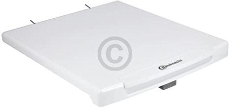 eVendix TEWE38474 Gerätedeckel kompatibel mit BAUKNECHT 481010771229 für Waschmaschine Toplader, Kunststoff