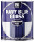 SuperGift.com 300 ml Navy Blue Gloss Non-Drip Paint - Interior & Exterior, Fast-Drying, High Performance