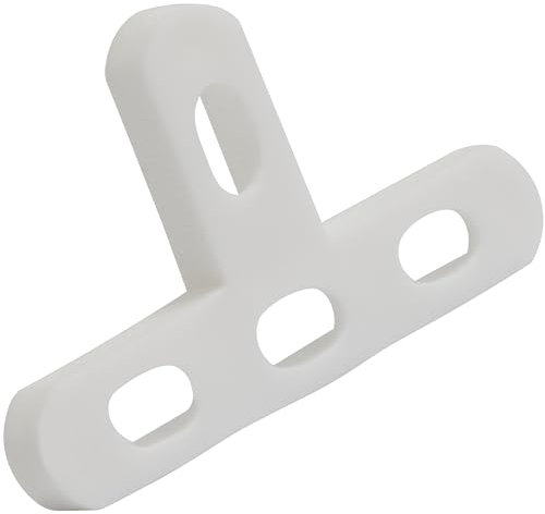 AERZETIX - C71037 - Lot de 50 croisillons en forme T 5 mm pour joint de carrelage et faïence - en plastique - sol mur colle