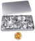 Juego de 30 cortadores de galletas para hornear, accesorios para hornear, moldes para galletas de acero inoxidable, moldes con forma geométrica