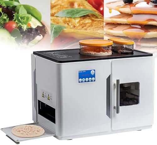 GYQSSD Automatic Roti Maker, Electric Chapati Tortilla Pancake Flatbreads Pita Making Machine, One Key To Make 20 Pcs/One Time For Chapati, Flour Tortilla, Dosa, Tawa