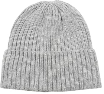 JACK & JONES Jacatlas Beanie Noos, Gris Clair chiné, Taille Unique