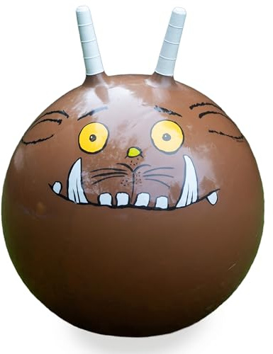 The Gruffalo Space Hopper – Retro Bouncing Toy for Children, Durable Outdoor Inflatable Ball with Handle – Official Gruffalo Design