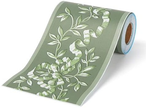 Cenefa adhesiva para pared, Zócalo de cintura PVC autoadhesivo, borde papel tapiz, multicolor, varios tamaños, 1 unidad(02 10x10m)