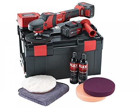 Flex Cordless Polisher PE 150 18.0-EC/5.0 Set