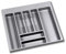 Emuca - Range Couvert Ajustable, bac Couverts pour tiroir Largeur de Module 60cm