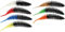 Paladin 6,5cm Probaits Feinripp Mix Gummiköder - 7 Forellenköder, Farbe/Geschmack:Mix Color Tail/Knoblauch