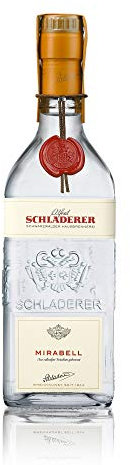 Schladerer Mirabell, edler Obstbrand aus dem Schwarzwald, mild und intensiv dank goldgelber Mirabellen aus der Region Obstbrände (1 x 350 ml)