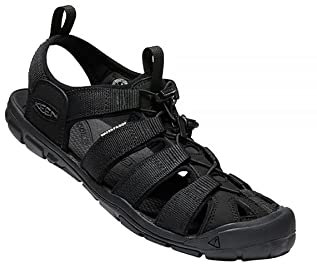 KEEN Herren Clearwater CNX Sandalen, Triple Black, 47.5 EU