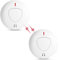 Firexo fxo Interlinked Smoke Alarm for Home&Office - Wireless Optical Smoke Detector Alarm with 10Year Tamper Proof Battery - Can be Interlinked with fxo Carbon Monoxide & Heat Alarm (sold separately)