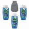 Radox Shower Bundle - 3 x Radox Mineral Therapy Feel Awake 2-in-1 Shower Gel & shampoo bundled with 1 x Exfoliating Bath Glove