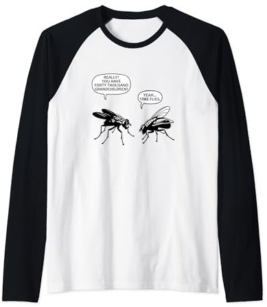 Le temps passe vite Manche Raglan