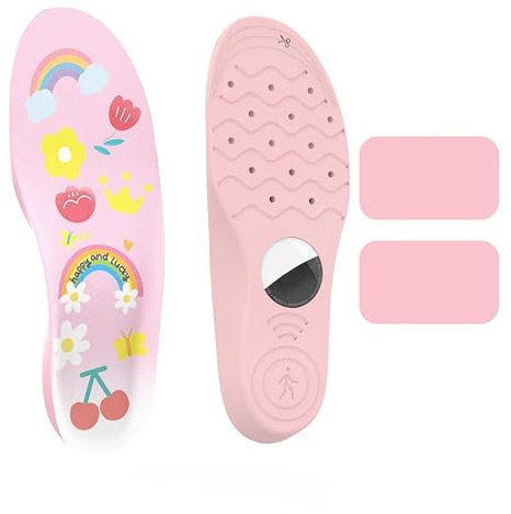 Dingfeiyu Semelles pour AirTag idéales Enfants, Housse de Protection Traqueur GPS Airtag Étui en Silicone caché pour Chaussures pour Enfants, Accessoire for Airtag