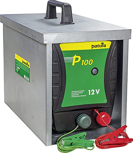 Patura P100, Weidezaun-Gerät für 12 V Akku mit geschlossener Tragebox Compact