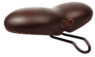 SellOttO Dolomiti – versione B1 standard – Sella larga e confortevole in gel, antiprostata uomo, ideale per bici da città