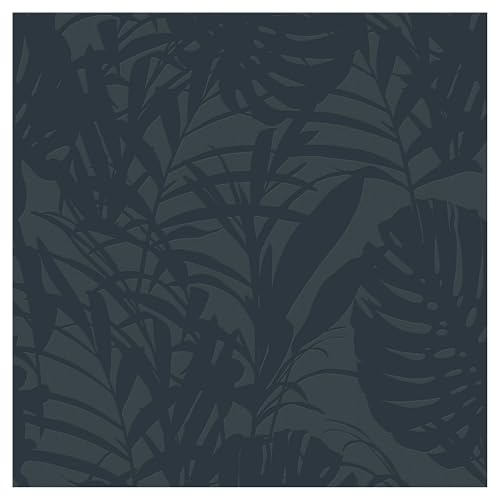 Superfresco Easy Palm Blue Tropical Leaf Wallpaper