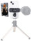 NICEYRIG Smartphone Selfie Vlog Mirror Kit con Flip Screen Mirror e Multifunzione Cold Shoe Supporto per telefono Treppiede Telefoni compatibili da 4,7 a 6,7 pollici (versione Plus)