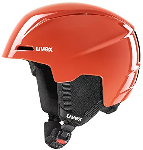 uvex viti - robuster, Leichter Skihelm optimaler Belüftung für Kinder - Fierce red - 46-50 cm