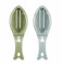 2 Piezas Raspador Rallador Escamas Pescado, Cepillo de Piel de Pescado de Limpieza Rápida, Cepillo para Escamas de Pescado, Herramienta Descalcificadora de Pescado, Herramienta Limpieza Pescado