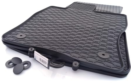 Gummimatten passend für VW Passat B8 + Alltrack ab 2014 Gummi Matten Fußmatten 4-teilig Allwetter Schwarz