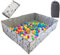 Bällebad Bällepool Ballgruben Für Baby Kinder Faltbare Spielplatz Quadrat Spielbad