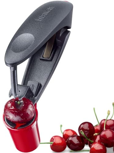 Westmark Cherry Pitter Kerni - Outil Primé pour un Dénoyautage Facile des Cerises, Idéal pour les Gâteaux et Snacks Sucrés avec des Cerises Fraîches - Aluminium, Kern