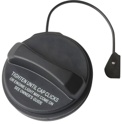 Cap de réservoir de carburant essence noir JNNJ LR053665/LR053666, compatible avec les véhicules essence et diesel, en nylon résistant à la corrosion, avec revêtement résistant à l'huile