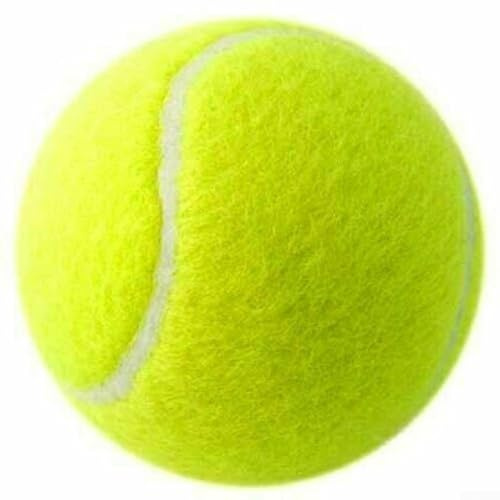6 balles de tennis de 4 cm de haut rebond pour chiens actifs parfaites pour une utilisation en extérieur