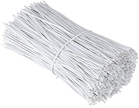 Chingde 200 fascette plastiche intrecciate, per imballaggio e fissaggio (bianco)