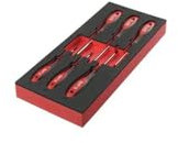 Milwaukee Tri-Lobe Screwdriver Insert 6-Piece Torx Insert for Workshop Trolley 78 cm