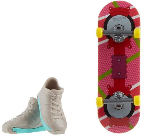 Hot Wheels Mini-Skateboard inklusive Schuhe 10 cm - Verschiedene Modelle
