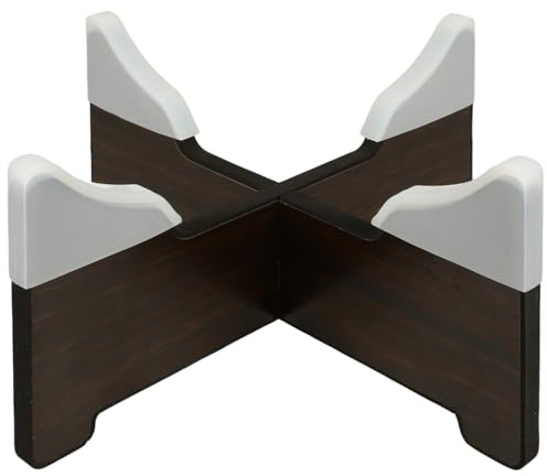 Abaodam Support de Handpan en Bois Pieds Antidérapants, Trépied Stable pour à Langue, Support de Sol Pratique pour Exposition et Jeu, Accessoire pour Couleur Aléatoire