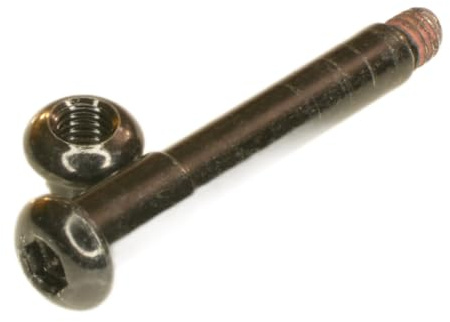 RiuScooter Pasador Tornillo de Repuesto para Patinete Eléctrico, Compatible con Xiaomi M365 1S Pro, Negro