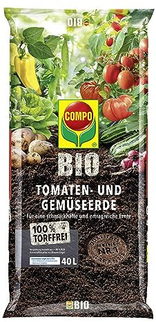 Compo Bio de tomates et légumes Terre torffrei 40 L