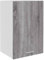 vidaXL Hängeschrank Lyon Grau Sonoma 39,5x31x60 cm Holzwerkstoff