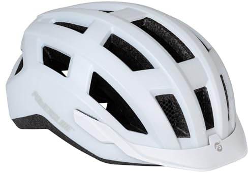 Powerslide Helm Fitness Classic White, für Herren und Damen, Inline Skates, Fahrrad, Scooter in weiß