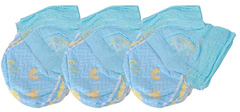 Tbest Simpoolrom 15 Kg Till 20 Kg, 3 St Baby Badblöjor återanvändbar Vattentät Int Badblöja Blöjediaperor Nyfödd (Xl 12-16 kg)