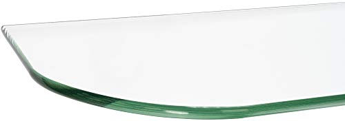 ib style® Plaque en verre | Étagère murale en verre | 6mm | 11 diménsions| clair | 50 x 12 cm