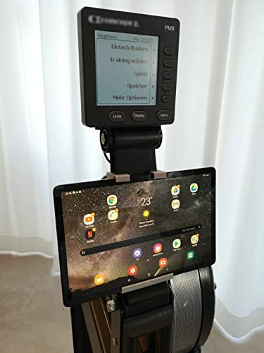 Generisch Concept2 Modèle C & Modèle D Support pour Tablette et Smartphone jusqu'à 11 Pouces de Diagonale d'Écran