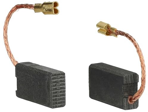 vhbw 2x balais charbon 17,5 x 10 x 5 mm compatible avec AEG SB2E 24 RT, SB2E 750 R, SB2E 760 R, SB2E 20 RS, SB2E 22 R, SB2E 22 RS outil électrique