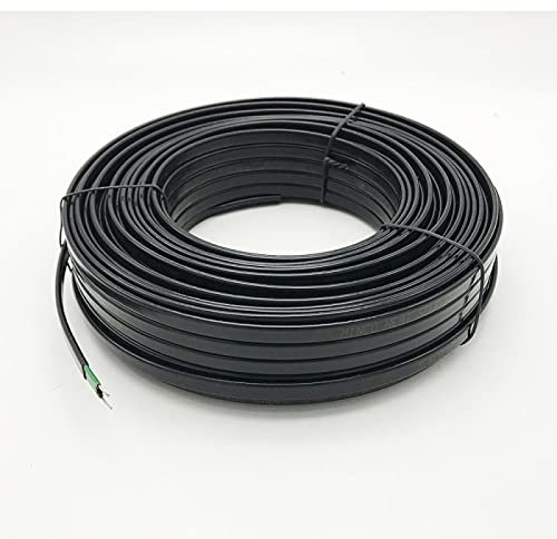KEPOHK 12V 24V 110V 220 Volt Wasserleitung Frostschutz Frostschutz Heizkabel Für Dach Selbstregulierend 100m 220V-25W