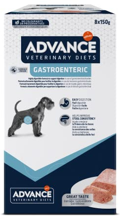 Advance Veterinary Diets Gastroenteric Nourriture Humide pour Chiens: Multipack 8 sachets 150g