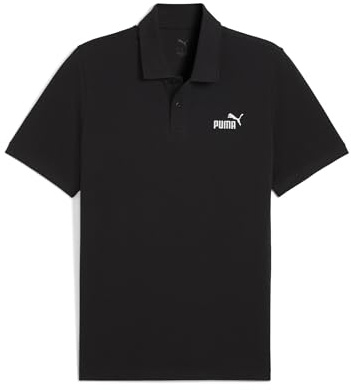 PUMA Polo in piqué con Logo Essentials N. 1 da Uomo