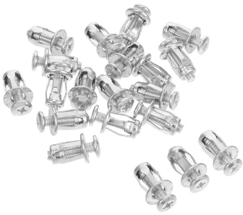 CIYODO 20 Stück Hohlwandanker Für Trockenbau, Robuste Trockenbauanker, Robuster Ankerbolzen, Gipskarton-befestigungsanker, Betonwandschrauben, Hohlwandanker